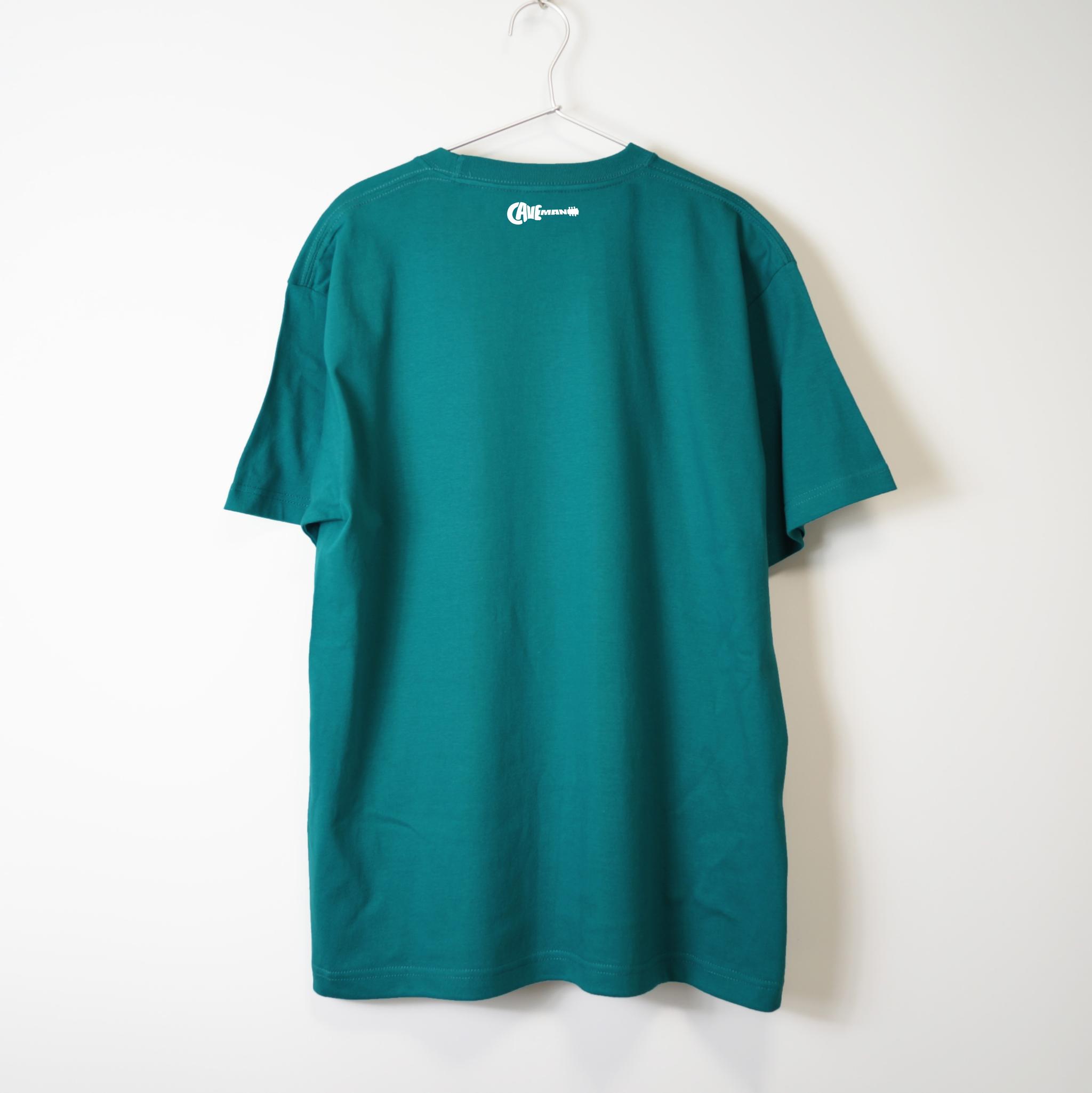 ブリットポップをデザインした英国音楽系Ｔシャツ 【アップルグリーン】薄すぎず厚すぎない中厚生地 半袖クルーネック | 3枚目