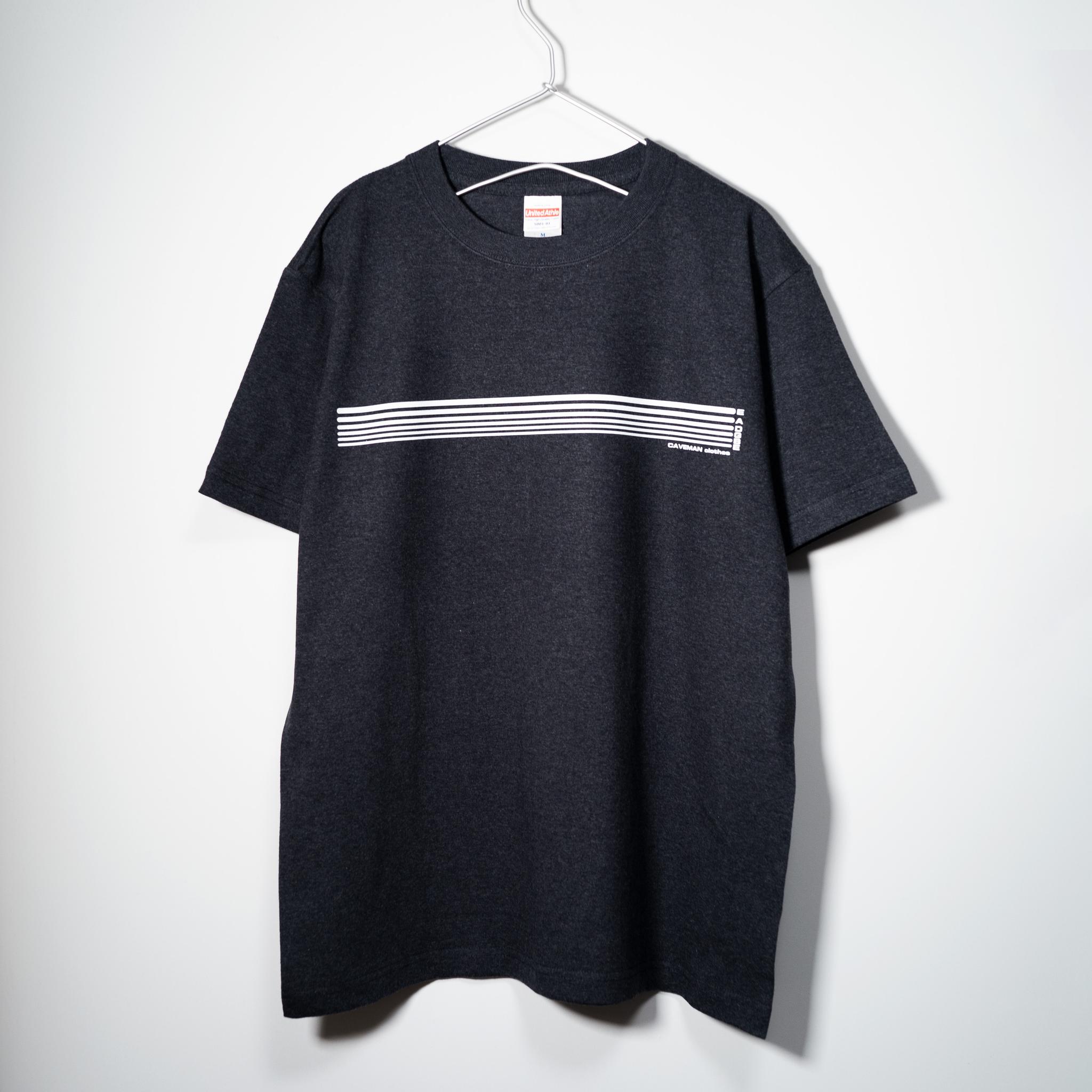 ギターの弦をデザインした音楽系Ｔシャツ【ダークヘザーネイビー】薄すぎず厚すぎない中厚生地 半袖クルーネック | 3枚目