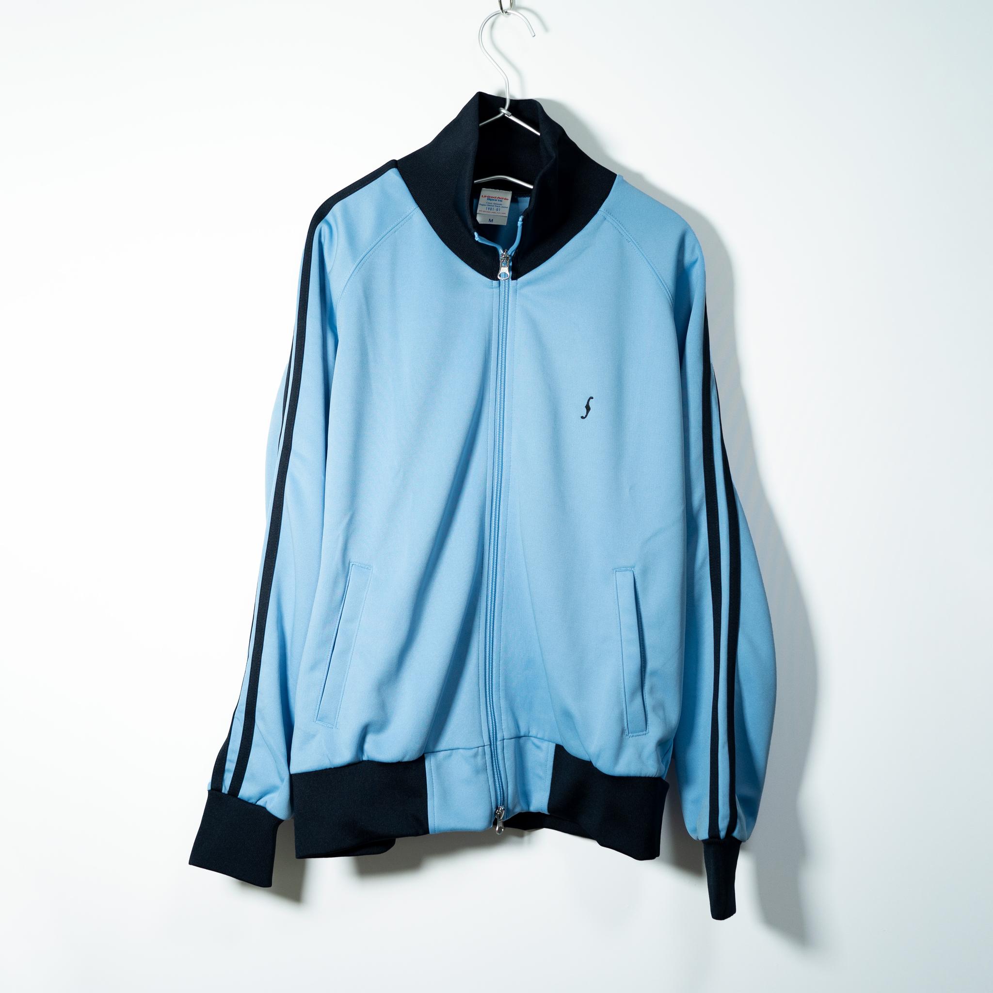 弦楽器好きの方におススメのトラックジャケット【サックス/ネイビー】ポリエステル ラグランスリーブジャージ | 2枚目