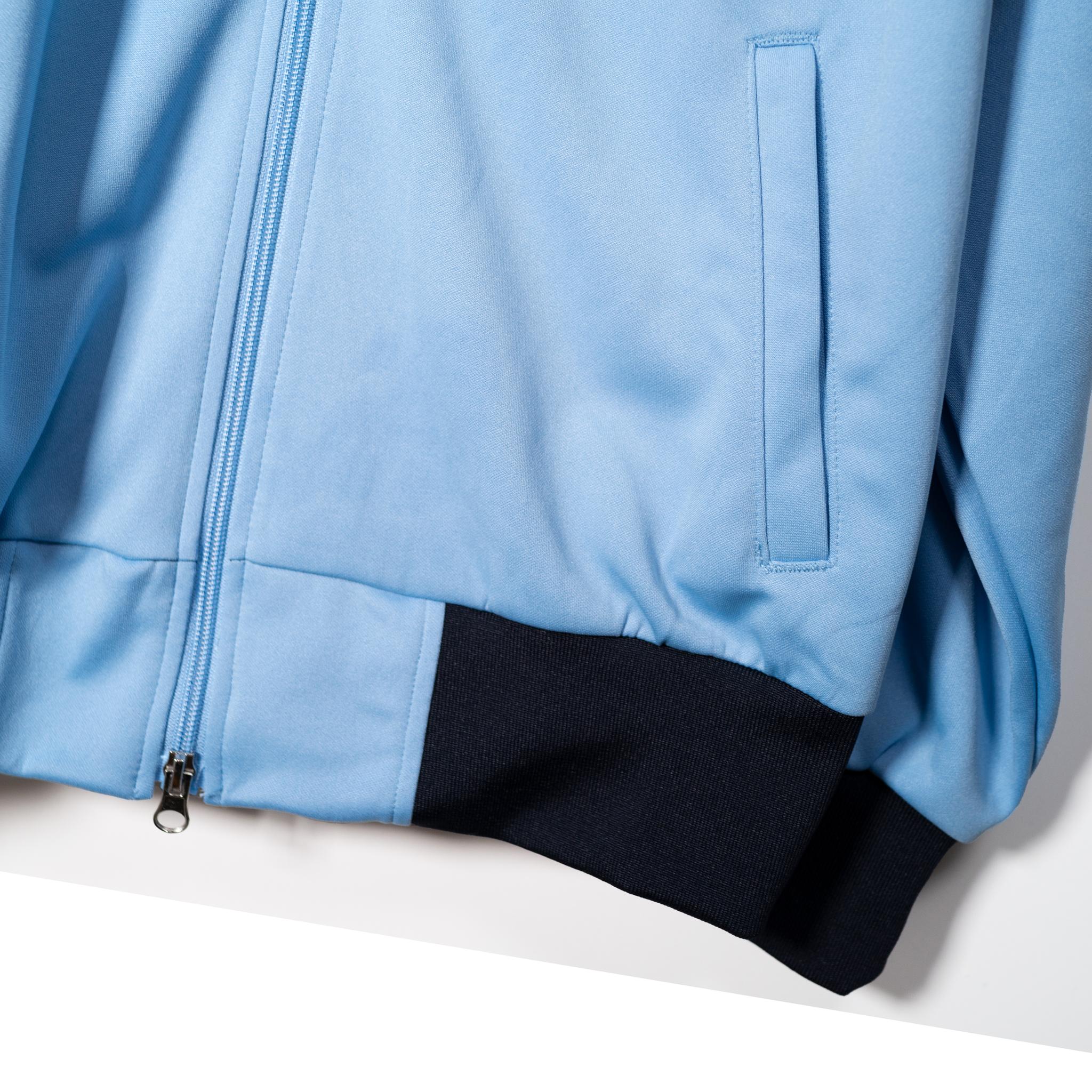 弦楽器好きの方におススメのトラックジャケット【サックス/ネイビー】ポリエステル ラグランスリーブジャージ | 5枚目