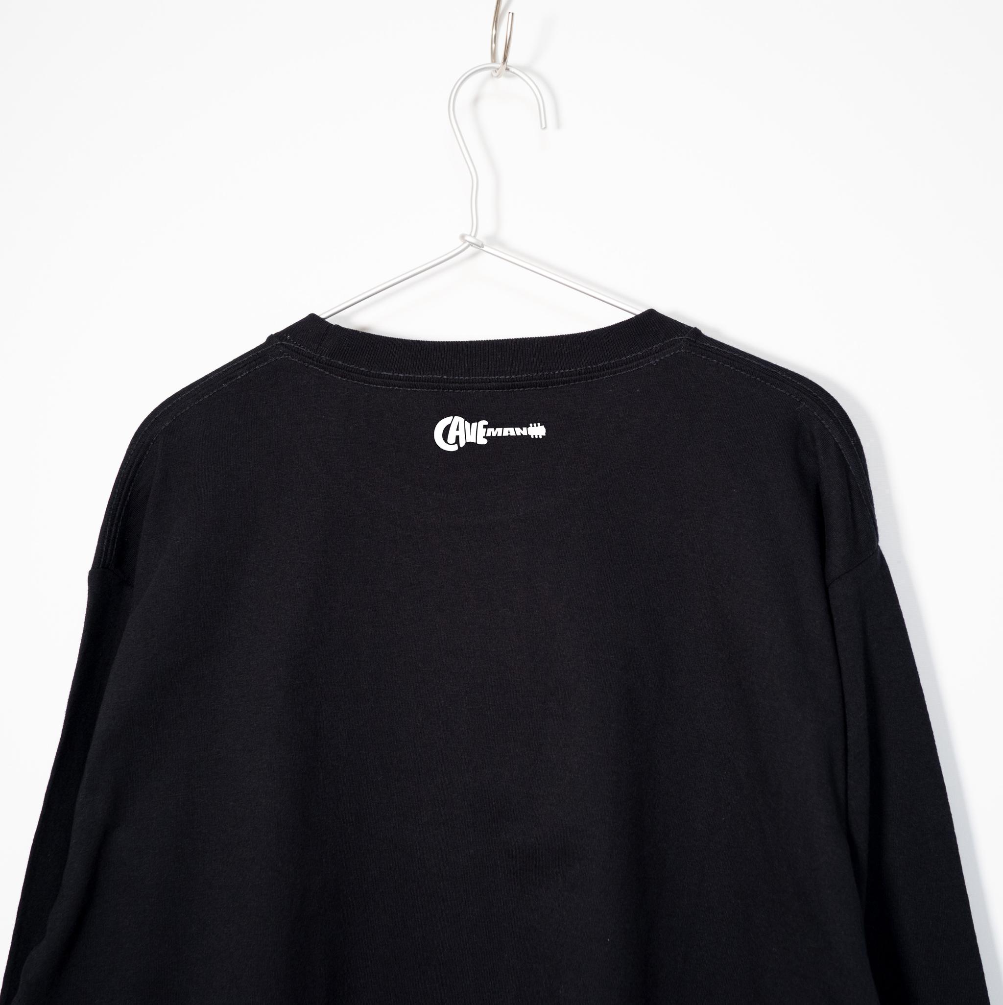 マニアックな音楽ジャンル　モンドミュージックのＴシャツ プレミアム生地【ブラック】やや厚め生地 半袖クルーネック | 4枚目