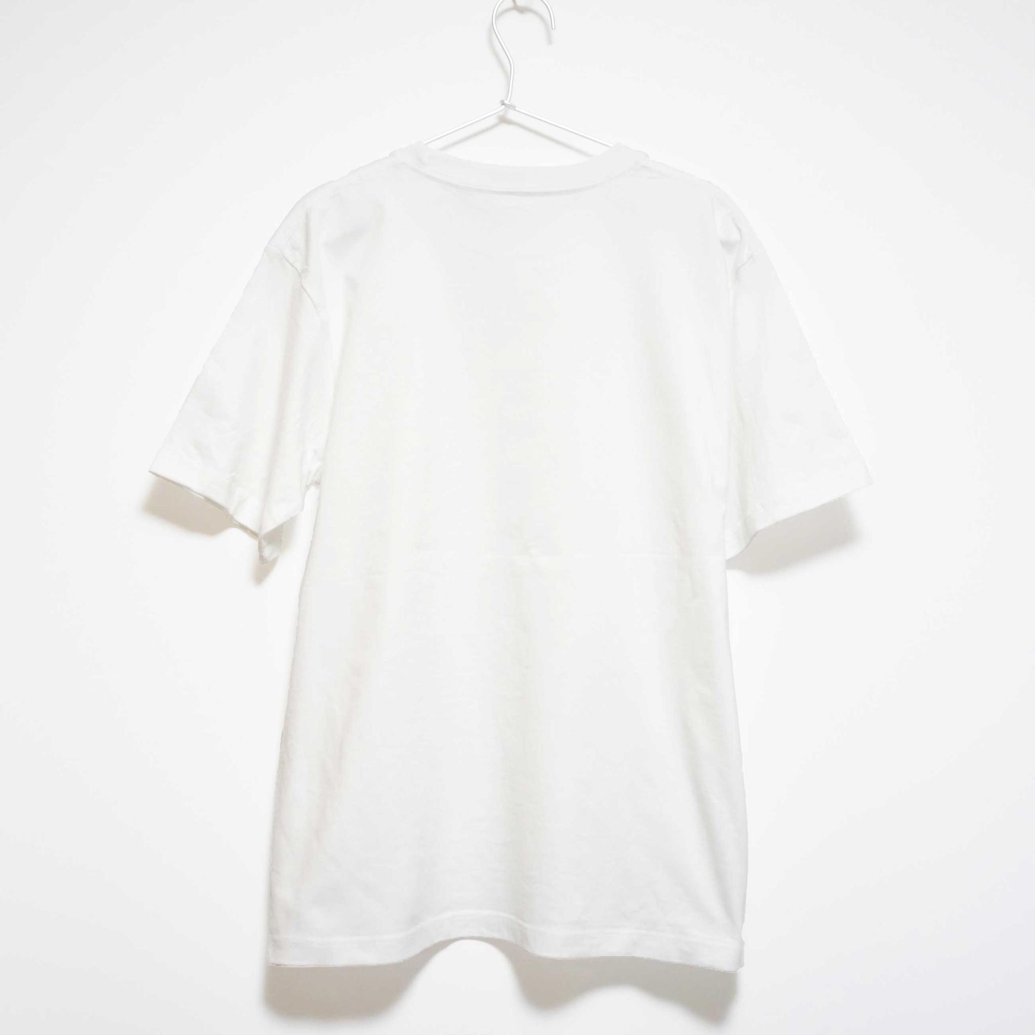 アートなドラムのフォトデザイン② 音楽系Ｔシャツ プレミアム生地【ホワイト】やや厚め生地のハイグレード半袖クルー | 3枚目