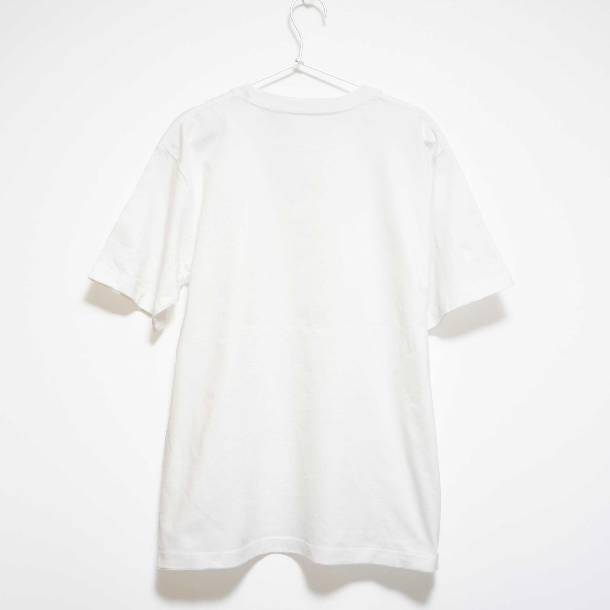 エレクトリックピアノのイラスト　音楽系Ｔシャツ プレミアム生地 【ホワイト】 やや厚め生地 半袖クルーネック | 3枚目