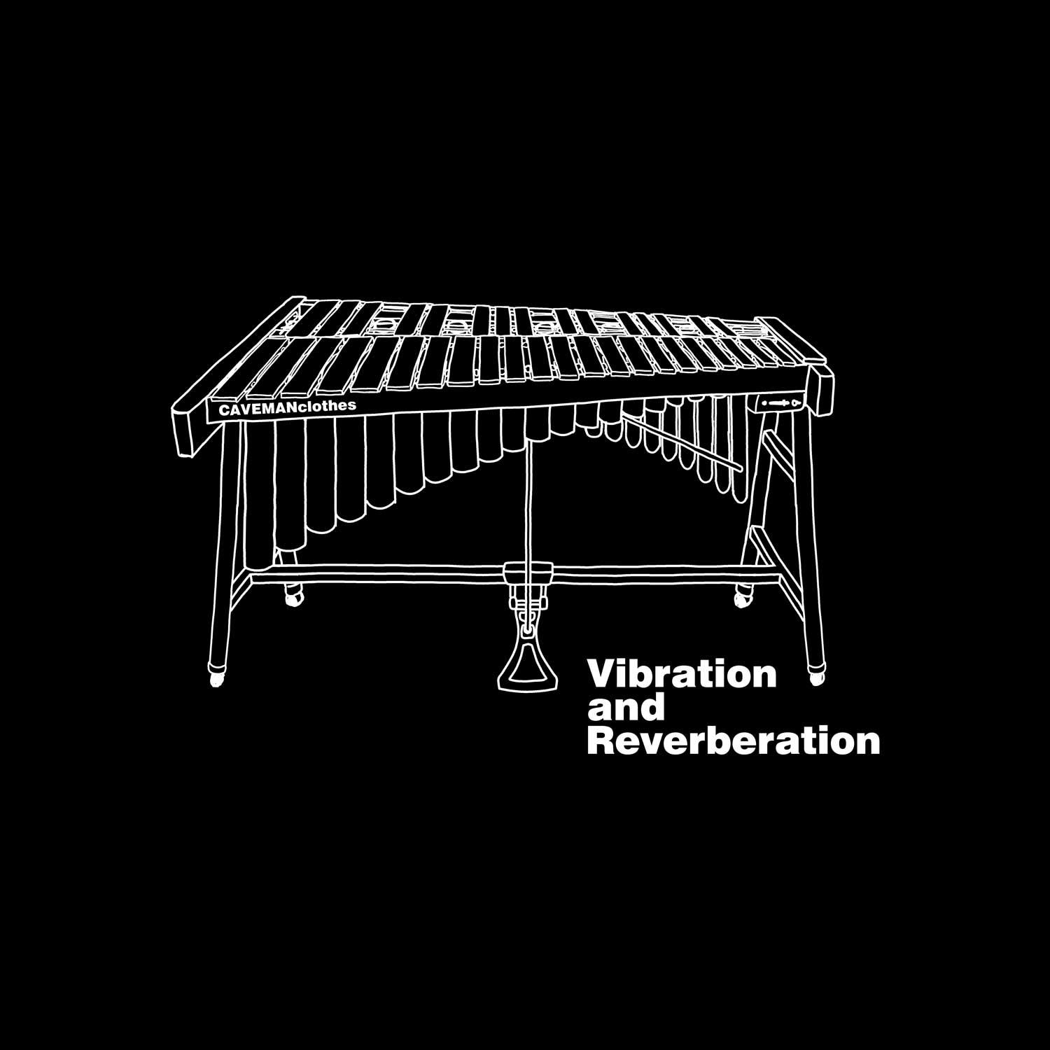 ヴィブラフォンのイラスト 音楽系Ｔシャツ プレミアム生地 【ブラック】 やや厚め生地 半袖クルーネック | 4枚目