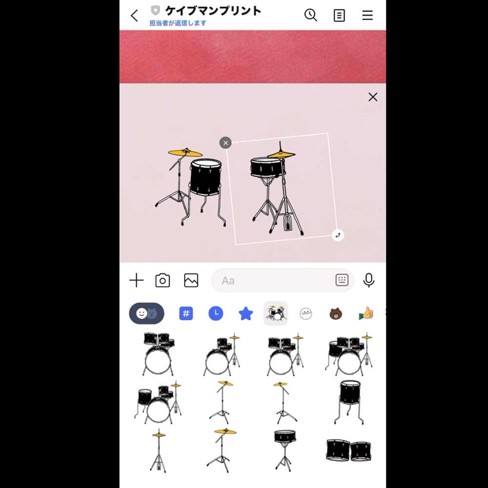 世界に一枚だけの「カスタムドラムキットTシャツ」 | 7枚目