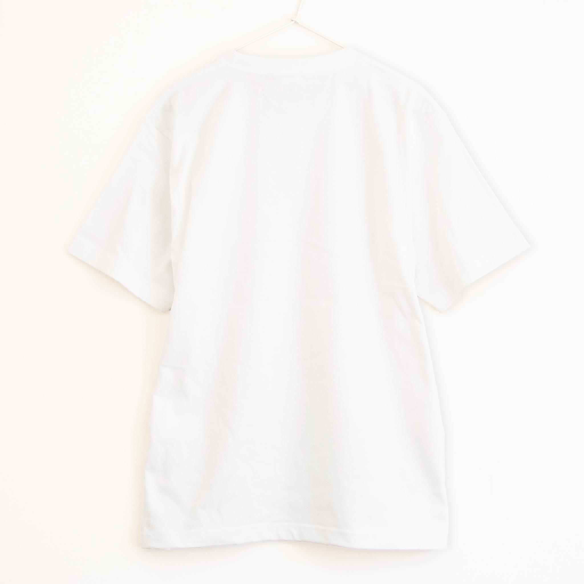 ミュージックビデオをデザイン 音楽系Tシャツ プレミアム仕様【ホワイト】やや厚め生地のハイグレード半袖クルーネック | 3枚目