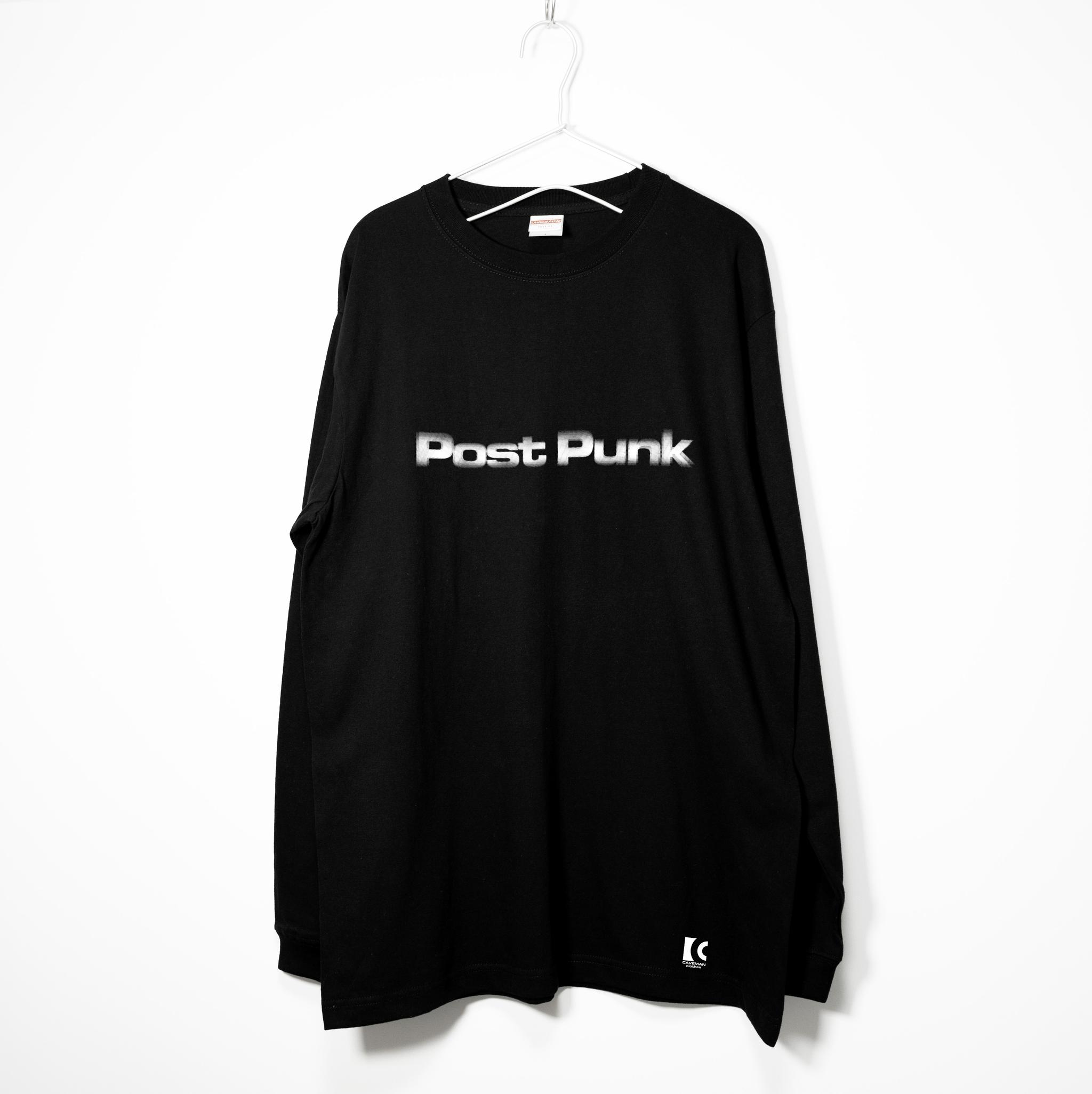 ポスト・パンクのマニアックな音楽系Tシャツ ロンT 【ブラック】 長袖クルーネック リブ袖 ビッグサイズもあり | 2枚目