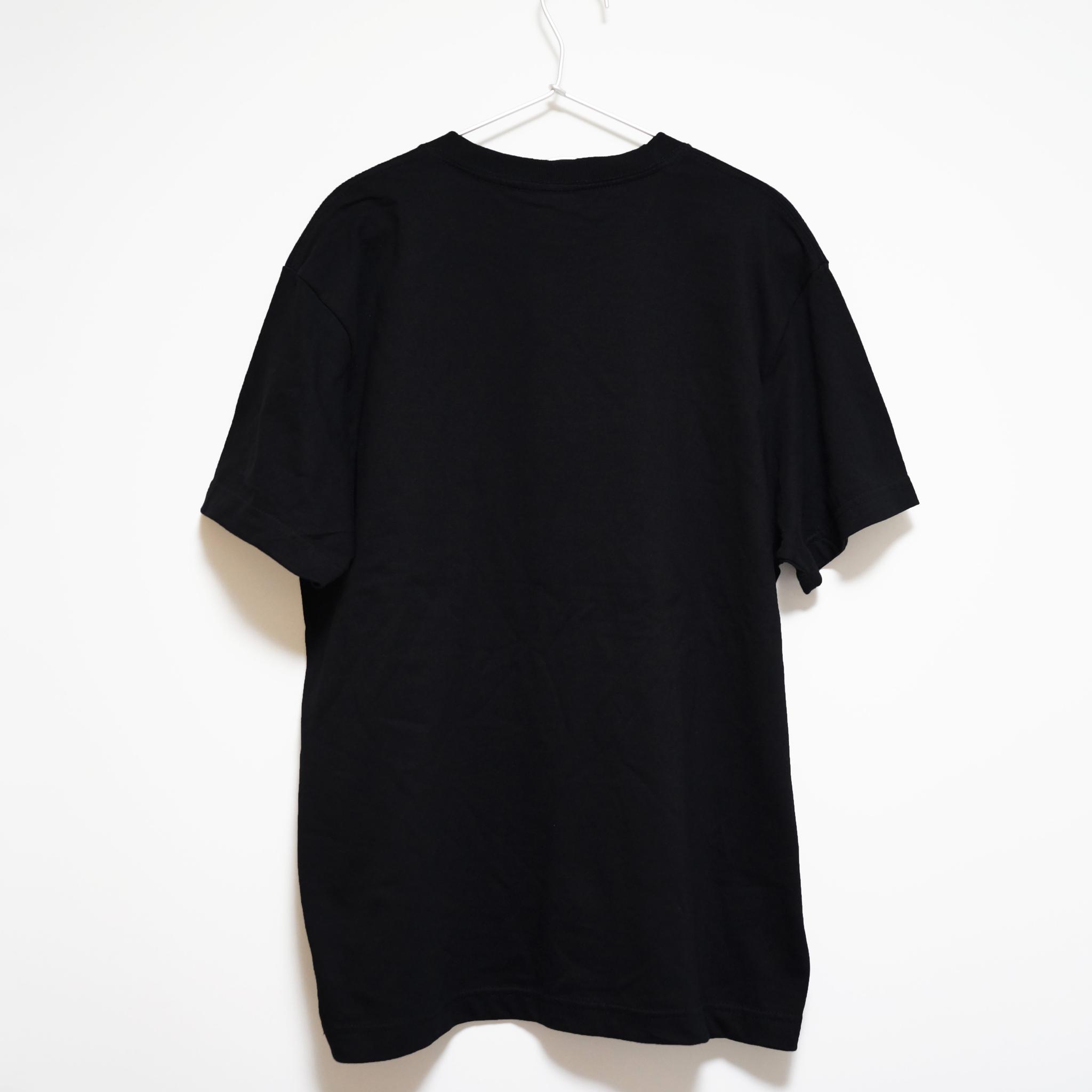 ヨットロック(AOR)のおしゃれなデザイン 音楽系Tシャツ プレミアム生地【ブラック】やや厚め生地のハイグレード半袖 | 3枚目