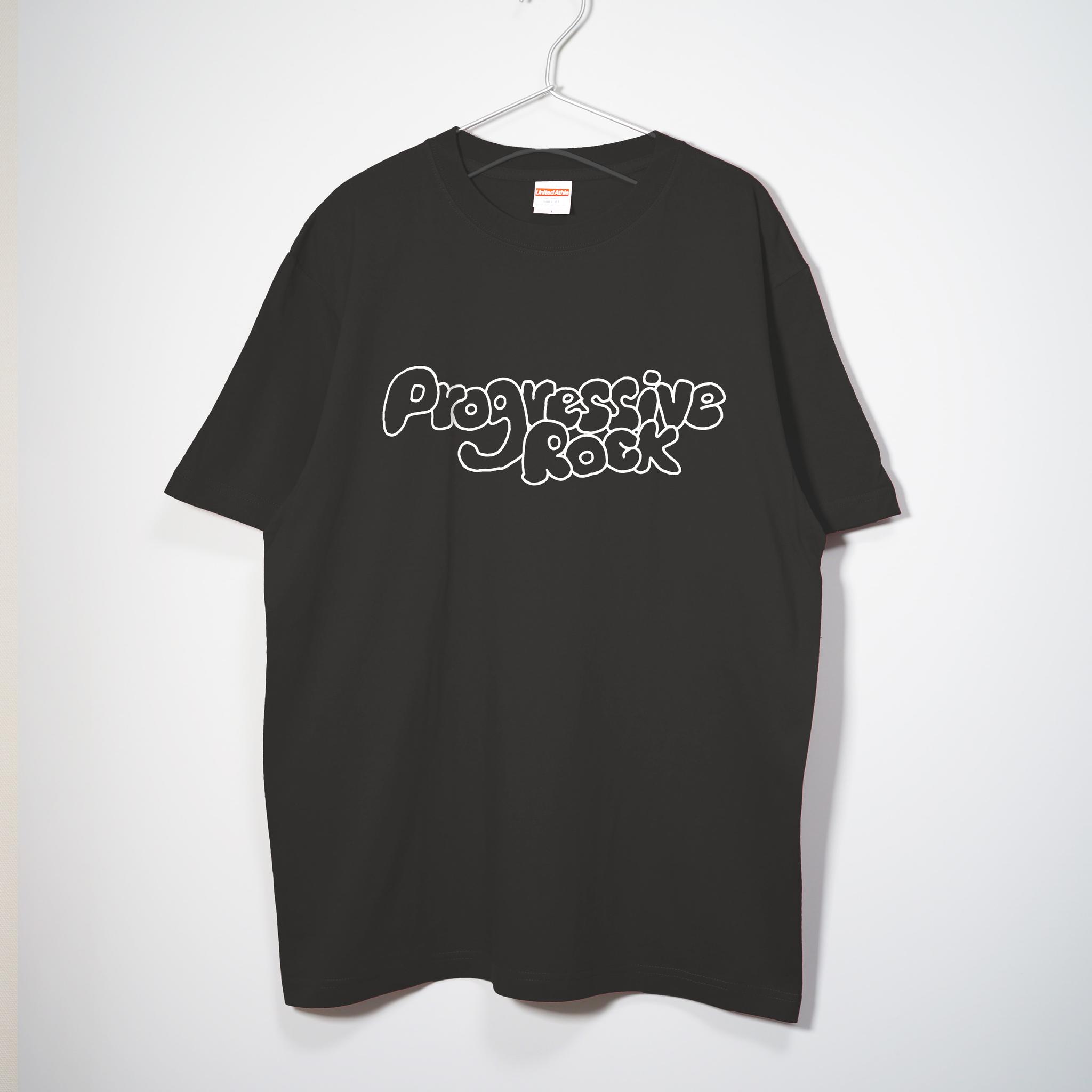 ロックのサブジャンル プログレの音楽系Tシャツ 【スミブラック】スタンダードな中厚生地 半袖クルーネック | 1枚目