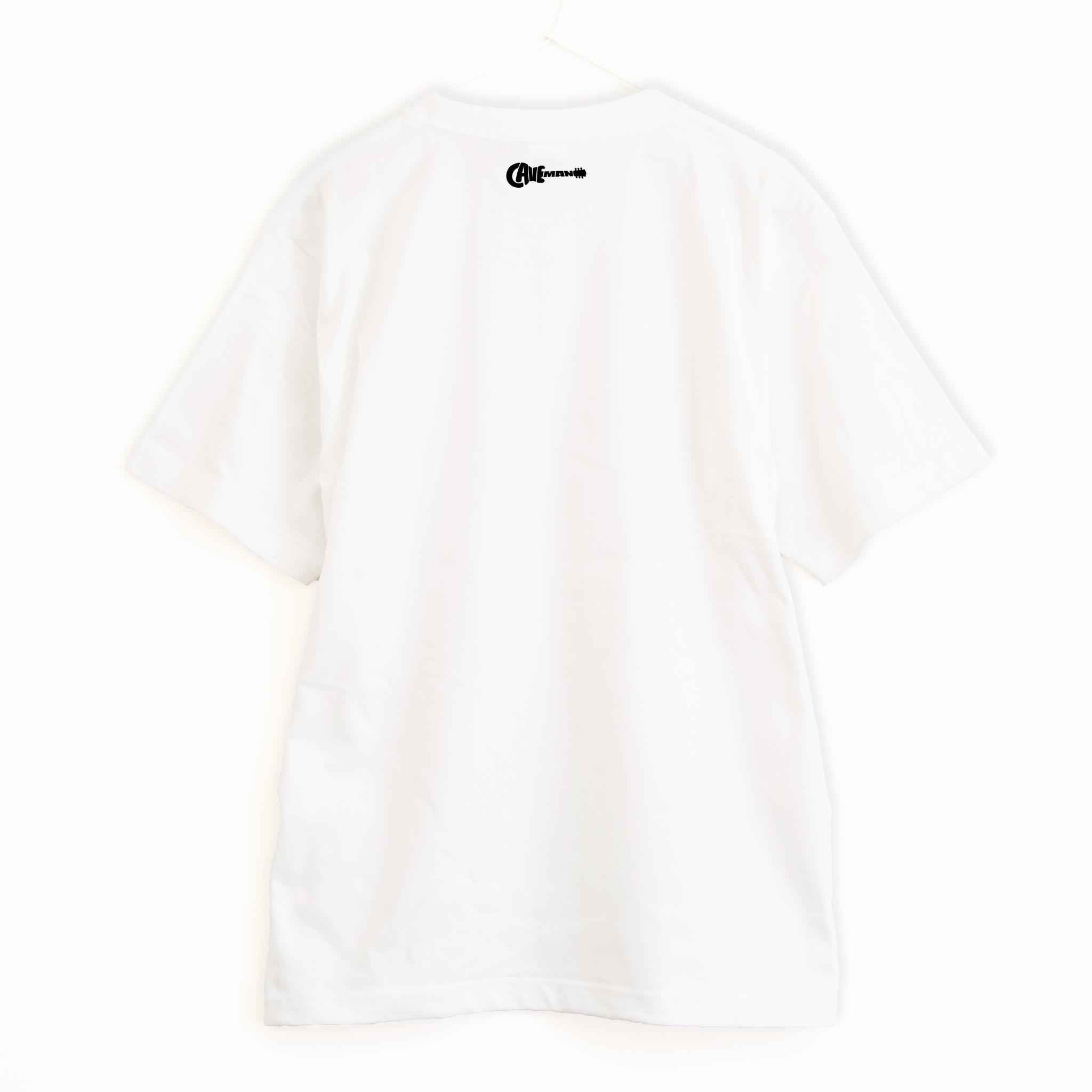 ロックのサブジャンル シューゲイザーのデザイン 音楽系Tシャツ プレミアム生地【ホワイト】やや厚め生地 半袖クルーネック | 3枚目