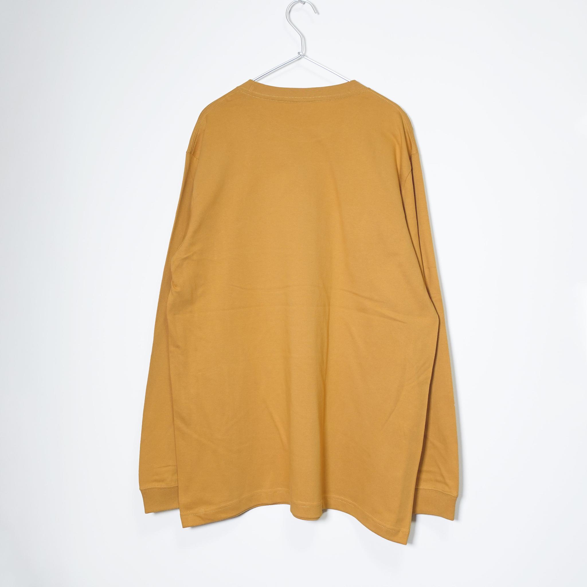 ※期間限定※ 音楽理論系ロンT サークル・オブ・フィフス 【ヘイジ―イエロー】 長袖クルーネック リブ袖 ビッグサイズ有 | 3枚目